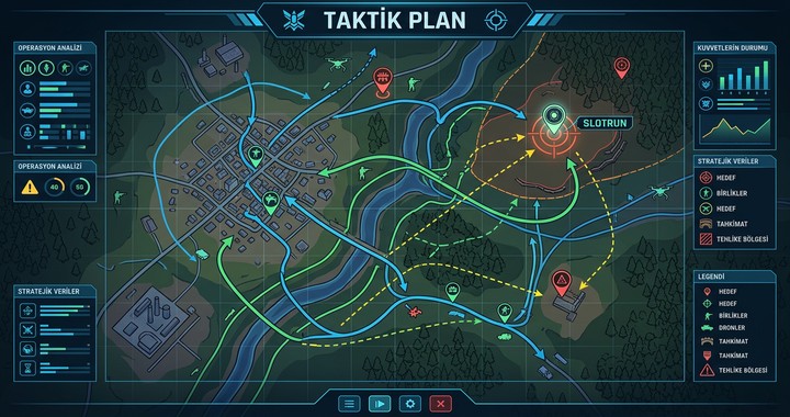 Slotrun Çok Oyunculu Oyun Takım Koordinasyonu Görseli