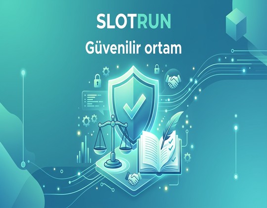 Slotrun Platform Güvenilirlik ve Şeffaflık Görseli